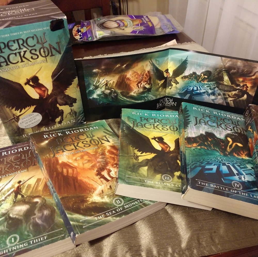 Percy Jackson and The Olympians, bookset